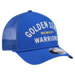 Men's-New Era Royal Golden State Warriors Minimalist 9FORTY M-Crown Adjustable Hat