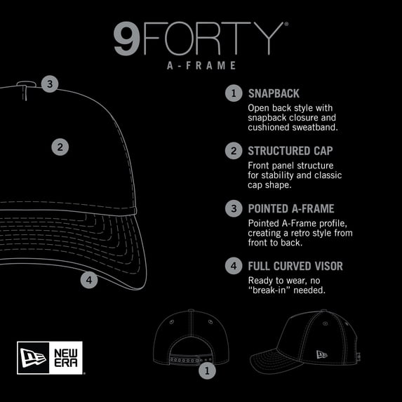 Men's New Era Royal/Gold Golden State Warriors Tip Off A-Frame Trucker 9FORTY Adjustable Hat
