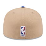 Men's New Era Tan/Royal Golden State Warriors 2024 NBA Draft 59FIFTY Fitted Hat