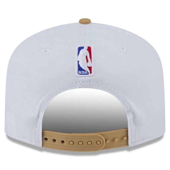 Men's New Era White/Gold Boston Celtics 2025/26 City Edition 19TWENTY Adjustable Hat