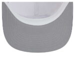 Men's New Era WhitePurple Los Angeles Lakers Dip-Dye 9FIFTY A-Frame Trucker Snapback Hat