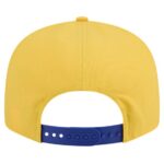 Men's New Era WhiteRoyal Golden State Warriors Throwback Gradient Tech Font 9FIFTY Snapback Hat