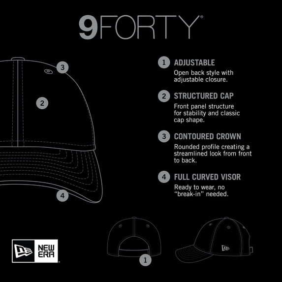 Men's New Era Wine Cleveland Cavaliers The League 9FORTY Adjustable Hat