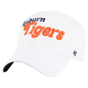 Women 47 White Auburn Tigers Pensacola Clean Up Adjustable Hat