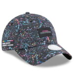 Women's NFL Black Atlanta Falcons 2025 Crucial Catch Ponytail Adjustable Hat