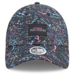 Women's NFL Black Atlanta Falcons 2025 Crucial Catch Ponytail Adjustable Hat