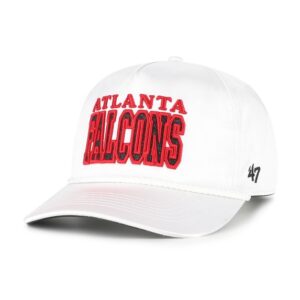 Women's NFL White Atlanta Falcons Outspoken Hitch Adjustable Hat
