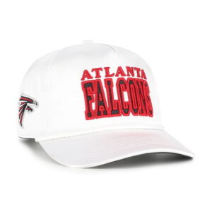 Women's NFL White Atlanta Falcons Outspoken Hitch Adjustable Hat