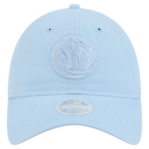 Women's-New Era Light Blue Dallas Mavericks Colorpack 9TWENTY Adjustable Hat
