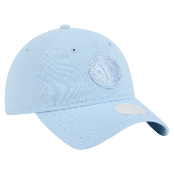 Women's-New Era Light Blue Dallas Mavericks Colorpack 9TWENTY Adjustable Hat
