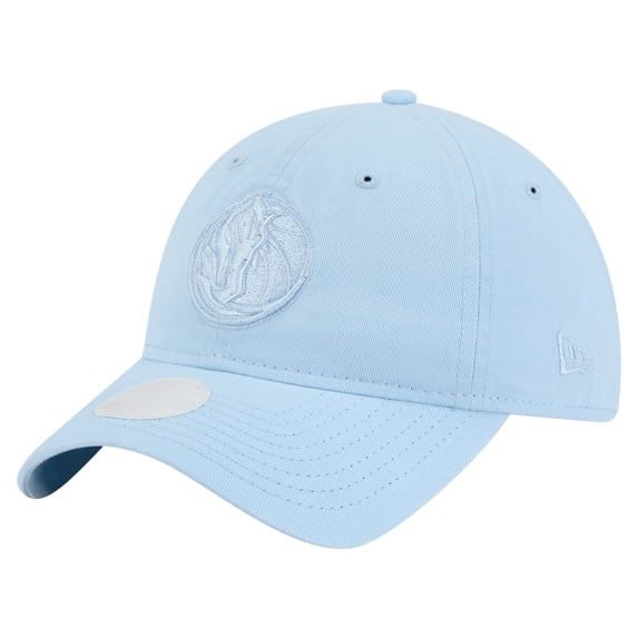 Women's-New Era Light Blue Dallas Mavericks Colorpack 9TWENTY Adjustable Hat