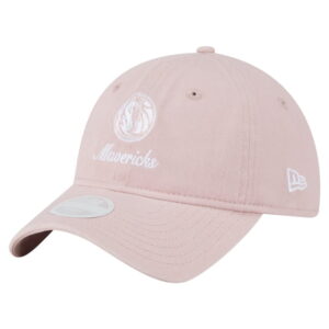 Women's-New Era Pink Dallas Mavericks Gameday Preppy 9TWENTY Adjustable Hat