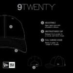 Women's-New Era Pink Dallas Mavericks Gameday Preppy 9TWENTY Adjustable Hat