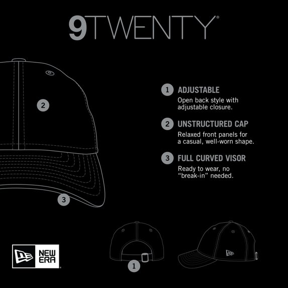 Women's-New Era Pink Dallas Mavericks Gameday Preppy 9TWENTY Adjustable Hat