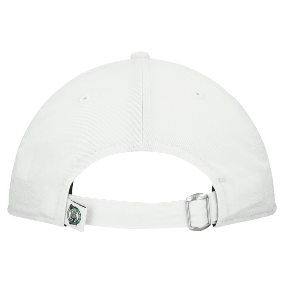 Women's New Era White Boston Celtics Team Fan 9TWENTY Adjustable Hat