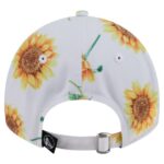Women's-New Era White Golden State Warriors Adventure Flower 9TWENTY Adjustable Hat