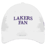Women's New Era White Los Angeles Lakers Team Fan 9TWENTY Adjustable Hat