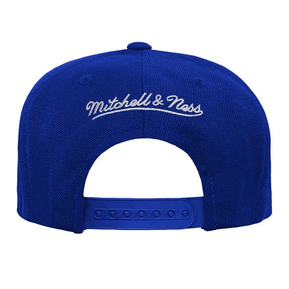 Youth Mitchell & Ness Blue Denver Nuggets Head Coach Flat Brim Snapback Hat