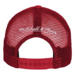 Youth Mitchell & Ness Red Chicago Bulls Core Evergreen Trucker Adjustable Hat