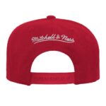 Youth Mitchell & Ness Red Houston Rockets Head Coach Flat Brim Snapback Hat