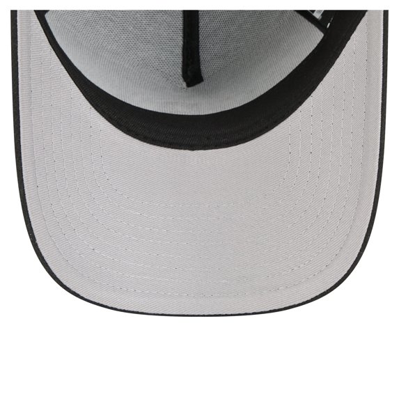 Youth New Era Black Brooklyn Nets 9FORTY A-Frame Adjustable Hat