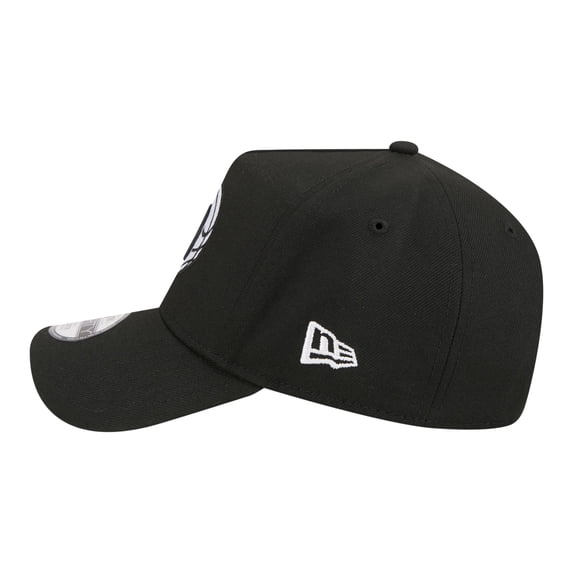 Youth New Era Black Brooklyn Nets 9FORTY A-Frame Adjustable Hat
