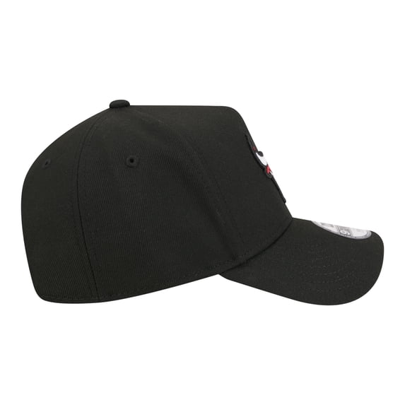 Youth New Era Black Chicago Bulls 9FORTY A-Frame Adjustable Hat