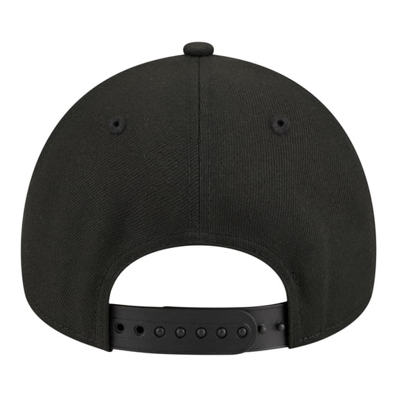 Youth New Era Black Miami Heat 9FORTY A-Frame Adjustable Hat