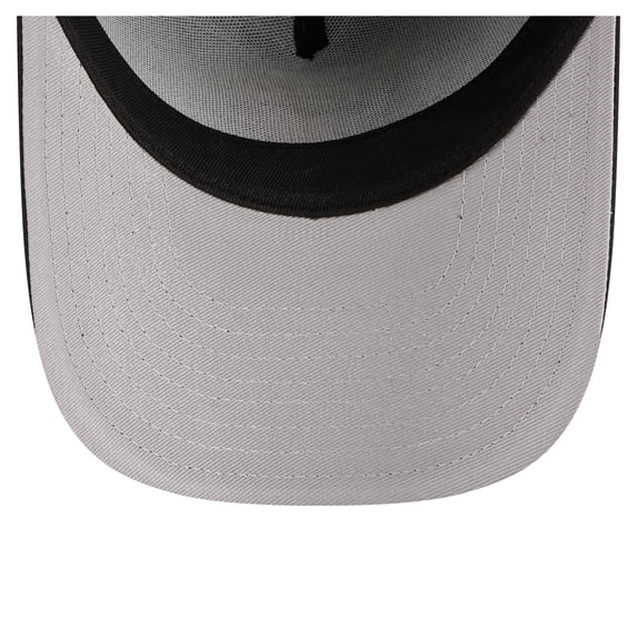 Youth New Era Black Miami Heat 9FORTY A-Frame Adjustable Hat