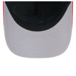Youth New Era Blue Detroit Pistons Arch 9FORTY A-Frame M-Crown Adjustable Hat