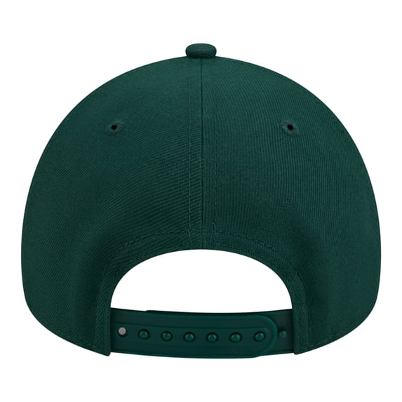 Youth New Era Hunter Green Milwaukee Bucks 9FORTY A-Frame Adjustable Hat