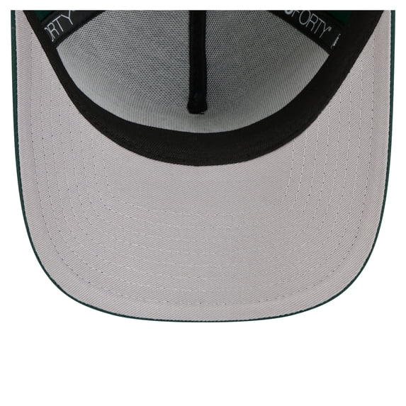 Youth New Era Hunter Green Milwaukee Bucks 9FORTY A-Frame Adjustable Hat