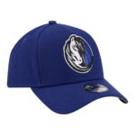 Youth New Era Navy Dallas Mavericks 9FORTY A-Frame Adjustable Hat