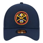 Youth New Era Navy Denver Nuggets 9FORTY A-Frame Adjustable Hat