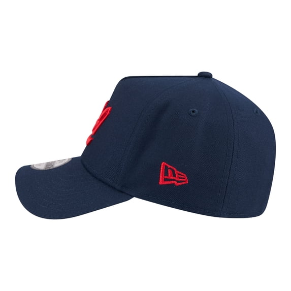 Youth New Era Navy LA Clippers 9FORTY A-Frame Adjustable Hat