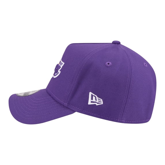 Youth New Era Purple Los Angeles Lakers 9FORTY A-Frame Adjustable Hat