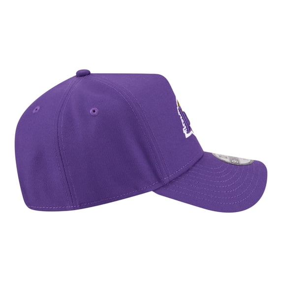 Youth New Era Purple Los Angeles Lakers 9FORTY A-Frame Adjustable Hat