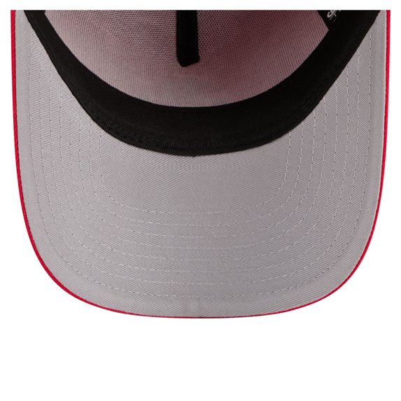 Youth New Era Red Houston Rockets 9FORTY A-Frame Adjustable Hat