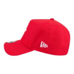Youth New Era Red Houston Rockets 9FORTY A-Frame Adjustable Hat
