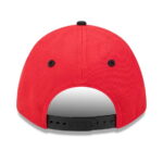 Youth New Era Red Houston Rockets Arch 9FORTY A-Frame M-Crown Adjustable Hat