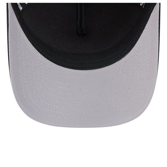 Youth New Era Red Houston Rockets Arch 9FORTY A-Frame M-Crown Adjustable Hat