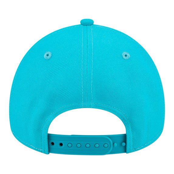 Youth New Era Teal Charlotte Hornets 9FORTY A-Frame Adjustable Hat