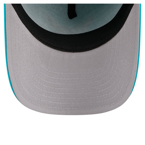 Youth New Era Teal Charlotte Hornets 9FORTY A-Frame Adjustable Hat