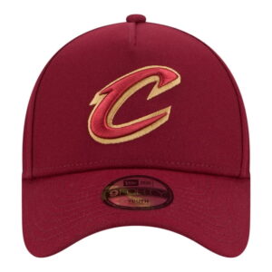 Youth New Era Wine Cleveland Cavaliers 9FORTY A-Frame Adjustable Hat