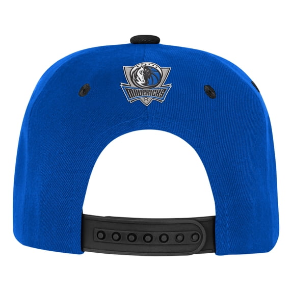 Youth Outerstuff BlueBlack Dallas Mavericks Two-Tone Snapback Hat
