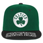 Youth Outerstuff Kelly Green/Black Boston Celtics Two-Tone Snapback Hat