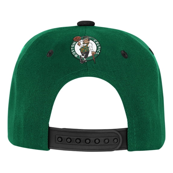 Youth Outerstuff Kelly Green/Black Boston Celtics Two-Tone Snapback Hat