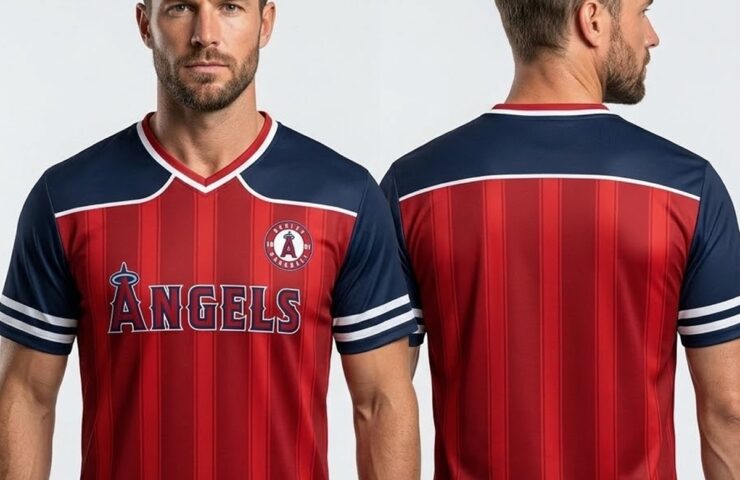 los angeles angels jerseys, tees & outerwear for fans