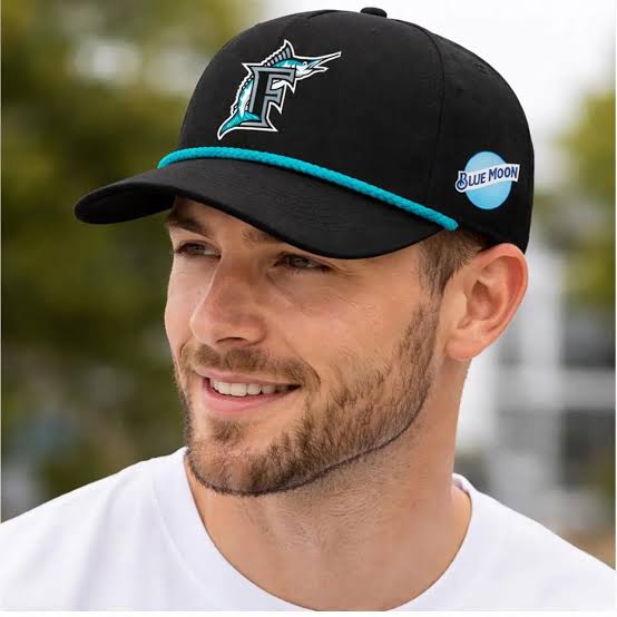 miami marlins hat styling for fans