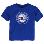 Infant Outerstuff Royal Philadelphia 76ers Primary Logo T-Shirt